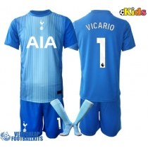 Tottenham Hotspur Guglielmo Vicario #1 Goalkeeper Replica Away Minikit 2025-26 Short Sleeve (+ pants)